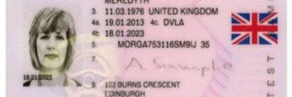 UK driving Licence